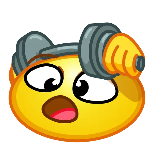 Стикер 44 Face Emoji #emoji
