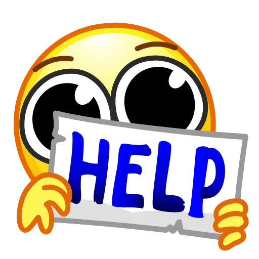 Стикер 55 Face Emoji #emoji