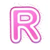 Стикер 18 Буквы #font #decor #foradmins