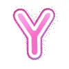 Стикер 25 Буквы #font #decor #foradmins