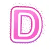 Стикер 4 Буквы #font #decor #foradmins