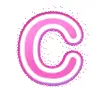 Стикер 3 Буквы #font #decor #foradmins
