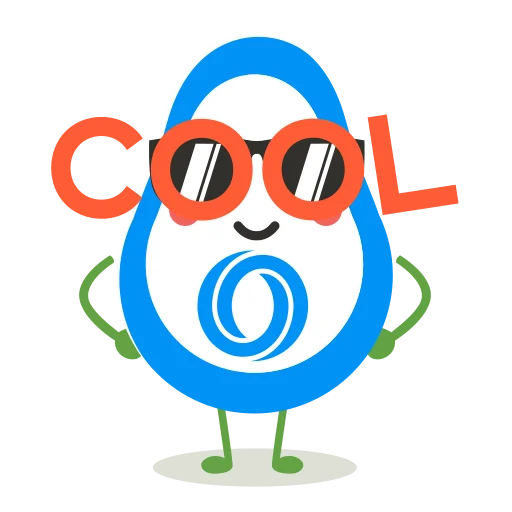 😎 Стикер «Oasis Mascot» для Telegram