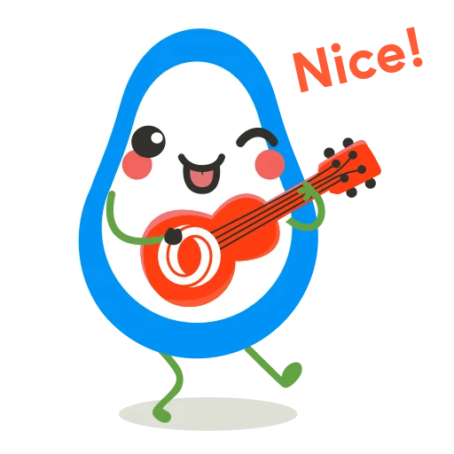 😜 Стикер «Oasis Mascot» для Telegram