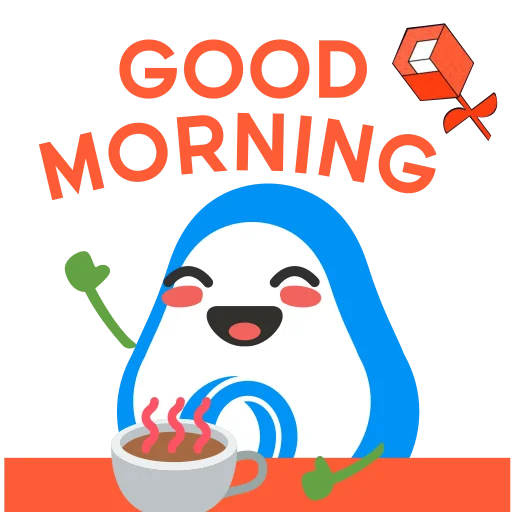 ☕️ Стикер «Oasis Mascot» для Telegram