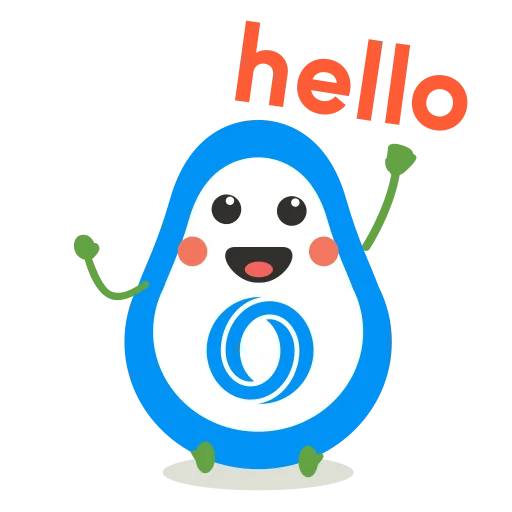 👋 Стикер «Oasis Mascot» для Telegram