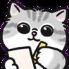 Стикер 12 🥰 Видеоанимированный набор эмоджи с котейками