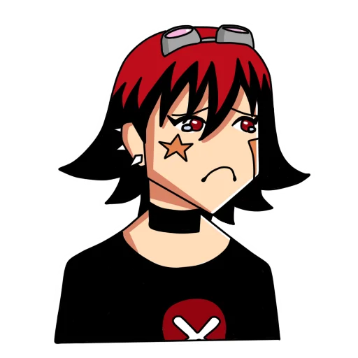 😭 Стикер «Oban star racers» для Telegram