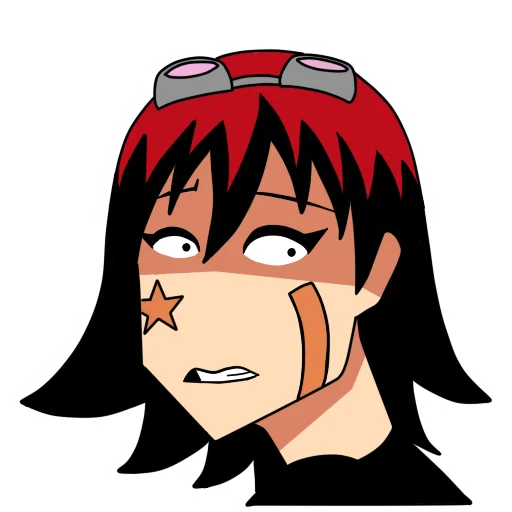 😬 Стикер «Oban star racers» для Telegram