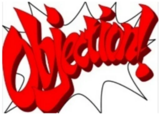 Стикерпак Objection! для Telegram