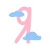 🩷 Эмодзи «Облачный шрифт» для Telegram