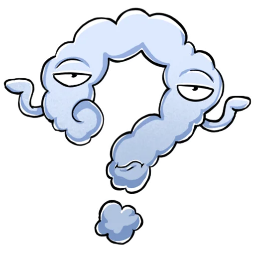 ❔ Стикер «Облако» для Telegram