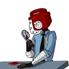 😞 Эмодзи «Five nights of flirting» для Telegram