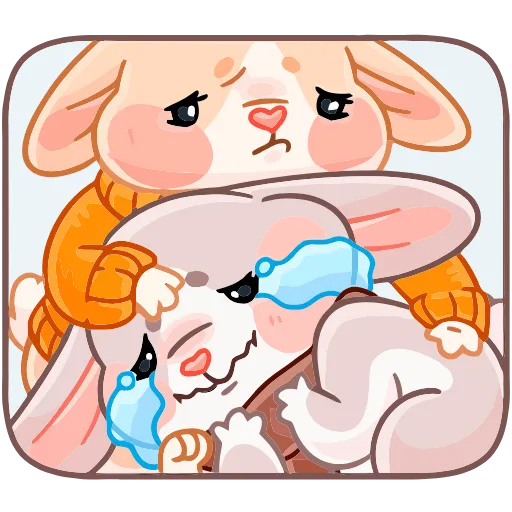 😔 Эмодзи «Тёплые Обнимышки» для Telegram