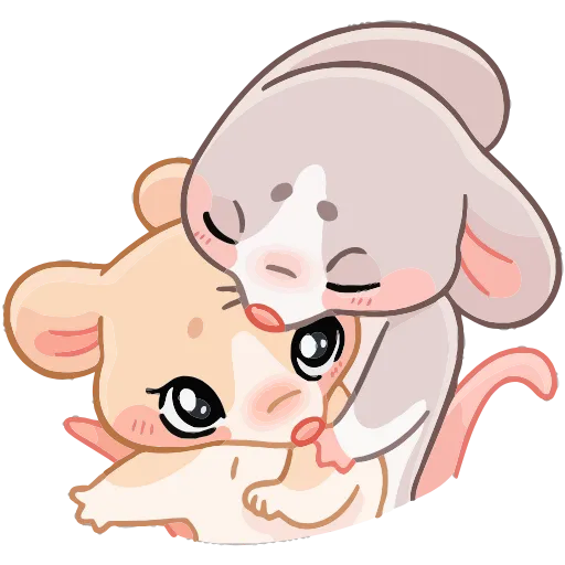 😘 Эмодзи «Тёплые Обнимышки» для Telegram