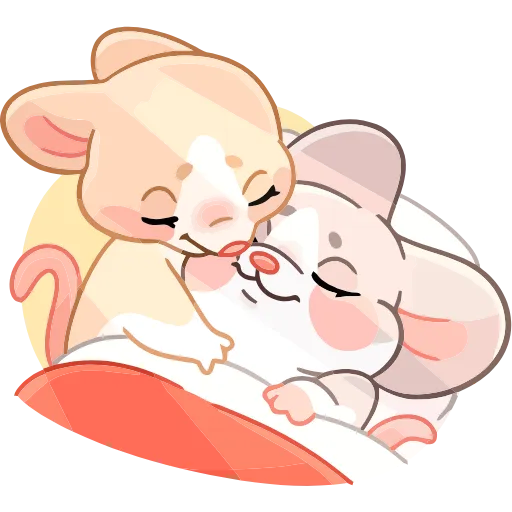 😴 Эмодзи «Тёплые Обнимышки» для Telegram
