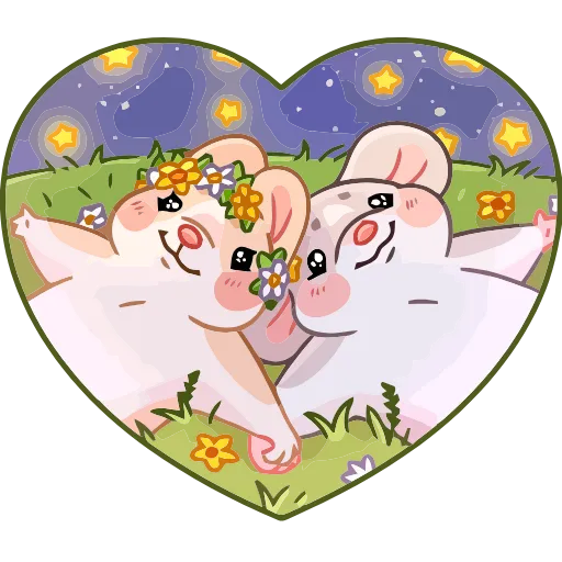 ❤️ Эмодзи «Тёплые Обнимышки» для Telegram