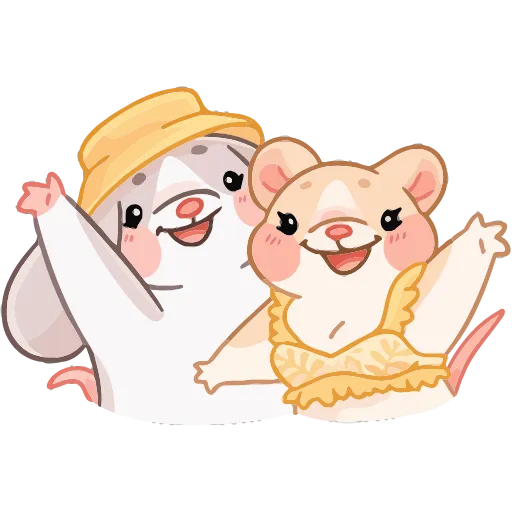 🏖 Эмодзи «Тёплые Обнимышки» для Telegram
