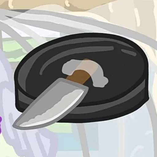 🪓 Стикер «Obsidian time» для Telegram