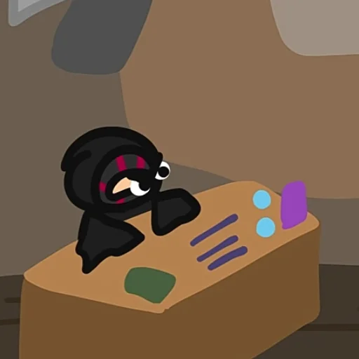 🤥 Стикер «Obsidian time» для Telegram