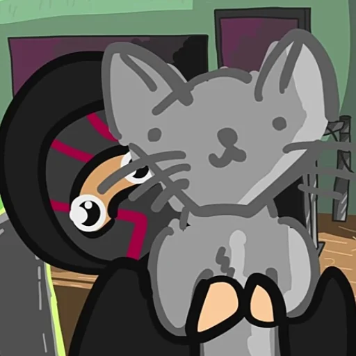 🦊 Стикер «Obsidian time» для Telegram