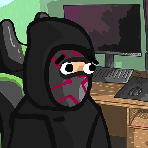 😮‍💨 Стикер «Obsidian time» для Telegram