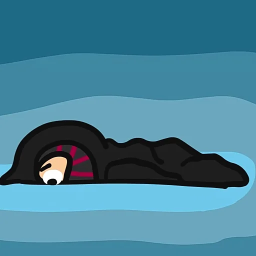 ☹️ Стикер «Obsidian time» для Telegram