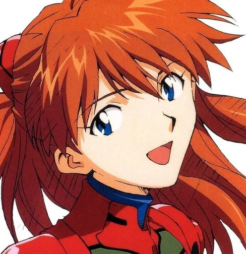 🩸 Стикер «Asuka Langley Soryu» для Telegram