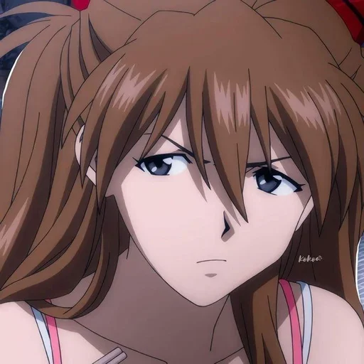 🩸 Стикер «Asuka Langley Soryu» для Telegram
