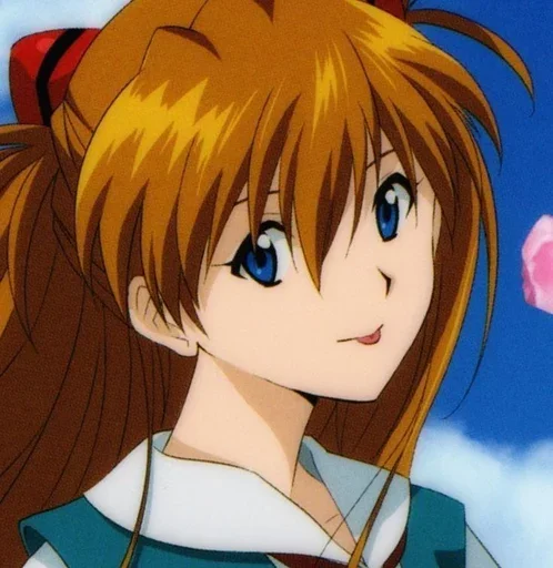 🩸 Стикер «Asuka Langley Soryu» для Telegram