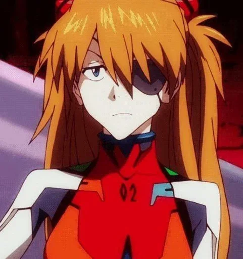 🩸 Стикер «Asuka Langley Soryu» для Telegram