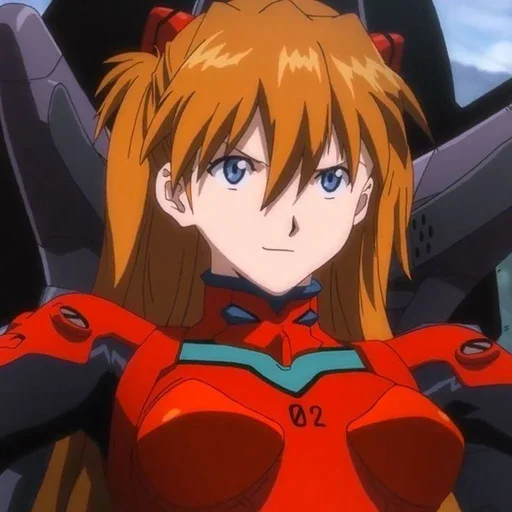 🩸 Стикер «Asuka Langley Soryu» для Telegram