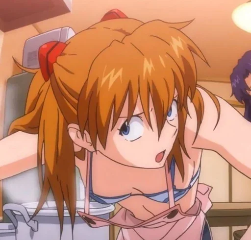 🩸 Стикер «Asuka Langley Soryu» для Telegram