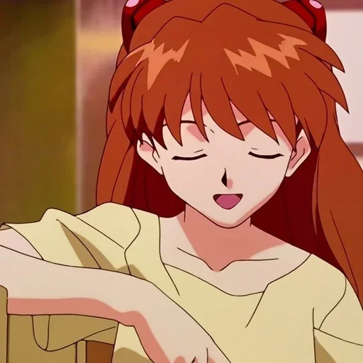 🩸 Стикер «Asuka Langley Soryu» для Telegram