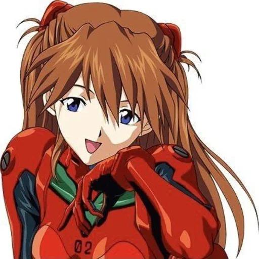 🩸 Стикер «Asuka Langley Soryu» для Telegram