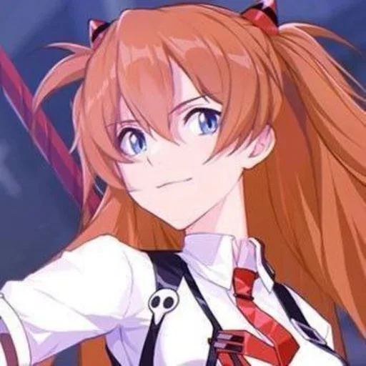 🩸 Стикер «Asuka Langley Soryu» для Telegram