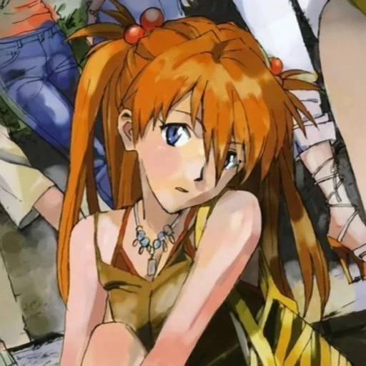 🩸 Стикер «Asuka Langley Soryu» для Telegram