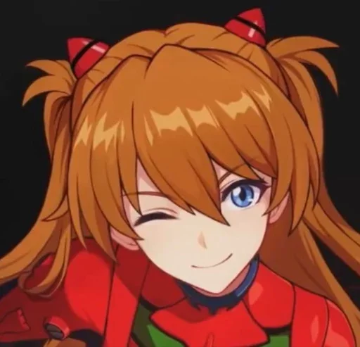 🩸 Стикер «Asuka Langley Soryu» для Telegram