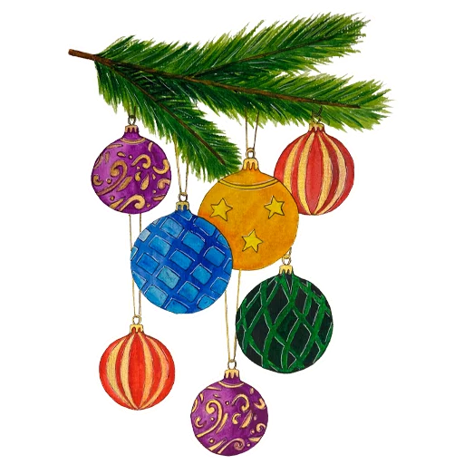 🎄 Стикер «ocennyyNewYear» для Telegram