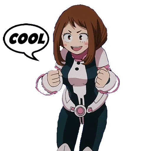 🆒 Стикер «OCHAKO URARAKA» для Telegram