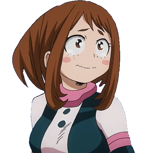🙃 Стикер «OCHAKO URARAKA» для Telegram