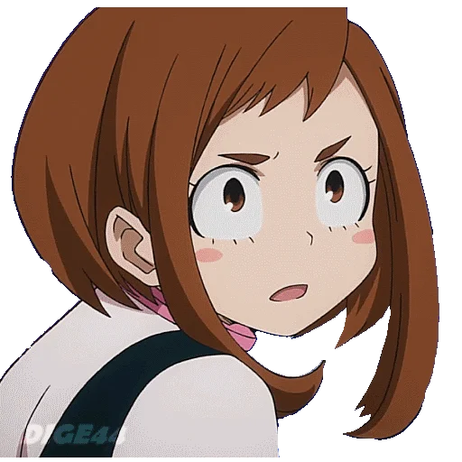 😮 Стикер «OCHAKO URARAKA» для Telegram
