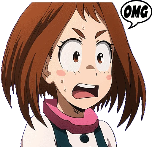 ☮️ Стикер «OCHAKO URARAKA» для Telegram
