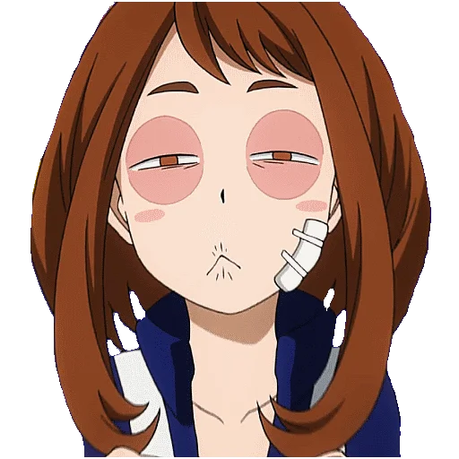🤕 Стикер «OCHAKO URARAKA» для Telegram