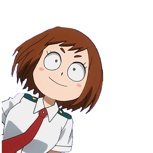 😳 Стикер «OCHAKO URARAKA» для Telegram
