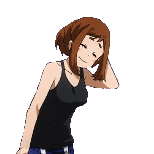 😅 Стикер «OCHAKO URARAKA» для Telegram