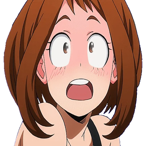 ☺️ Стикер «OCHAKO URARAKA» для Telegram