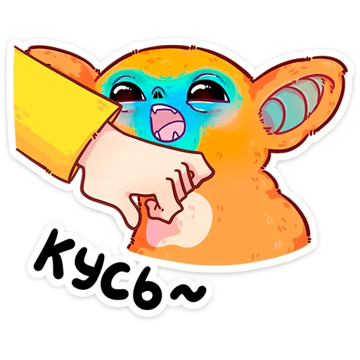 👹 Стикер «Очи» для Telegram