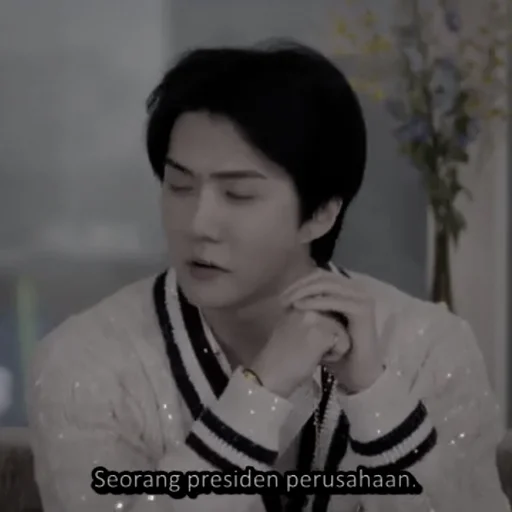🕶 Стикер «Dark Sehun» для Telegram