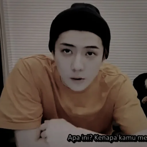🕶 Стикер «Dark Sehun» для Telegram